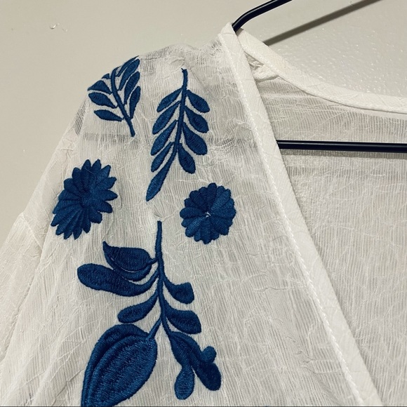 SMYM Mellow - Boho Cascade Fringe Kimono Wrap - Picture 7 of 12